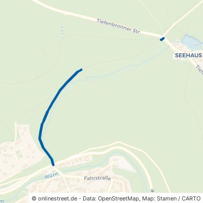 Lettenbachklingenweg Pforzheim Würm 