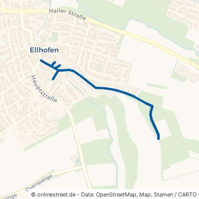 Eulenbergstraße Ellhofen 