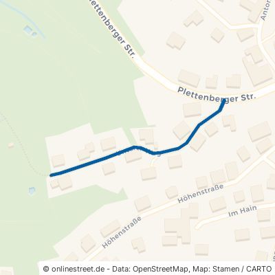 Unterer Weg Attendorn Windhausen 
