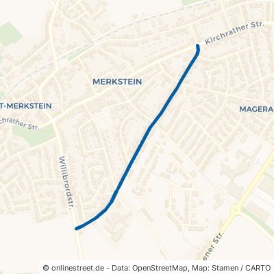 Römerstraße Herzogenrath Merkstein 