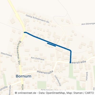 Bachstraße Bockenem Bornum am Harz 