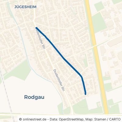 Babenhäuser Straße Rodgau Jügesheim 