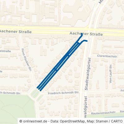 Hültzstraße Köln Braunsfeld 