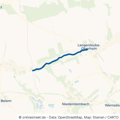 Oberhainer Straße Penig Langenleuba-Oberhain 