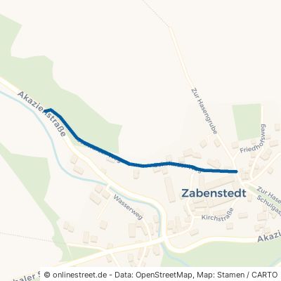 Schwarzer Weg Gerbstedt Zabenstedt 