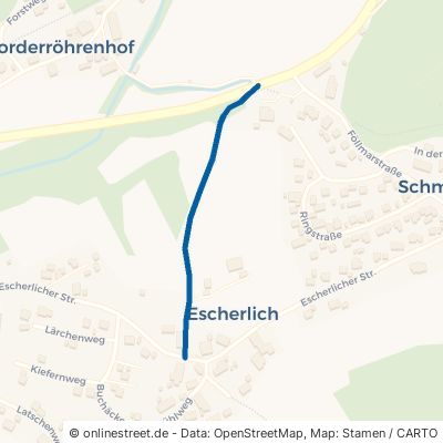 Sportplatzweg Bad Berneck im Fichtelgebirge Escherlich 