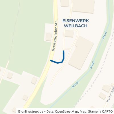 Breitendieler Straße Weilbach Eisenhammer 