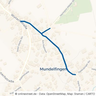 Peter-Thumb-Straße Hüfingen Mundelfingen 