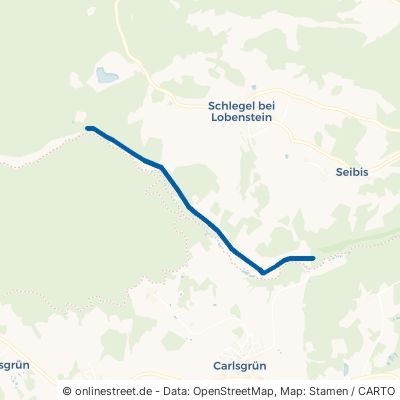 Kolonnenweg Rosenthal am Rennsteig Schlegel 