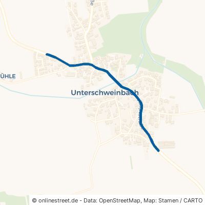 Hauptstraße Egenhofen Unterschweinbach 
