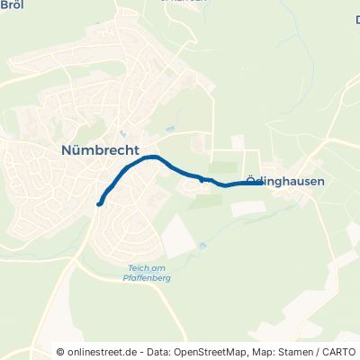 Nümbrechter Straße Nümbrecht Ödinghausen 