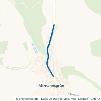Treuener Straße Treuen Altmannsgrün 