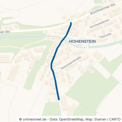 Mittlere Straße Bönnigheim Hohenstein 