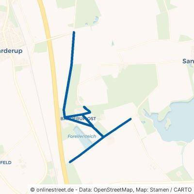 Barderup-Ost Oeversee Sankelmark 
