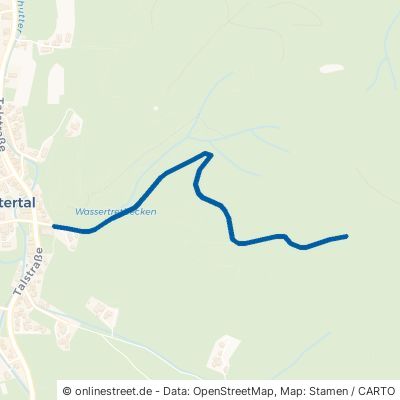 Kirchgrabenweg Schuttertal Laulisgraben 