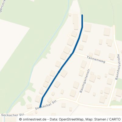 Brunnenstraße Schefflenz Kleineicholzheim 