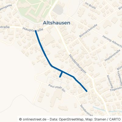 Weidenstraße Altshausen 