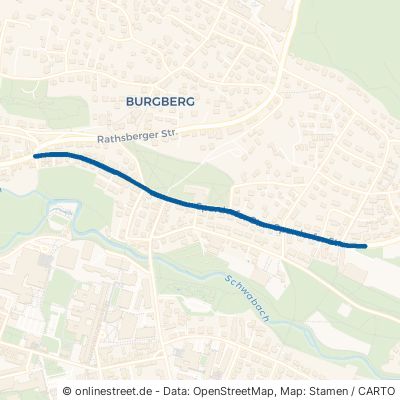 Spardorfer Straße Erlangen Burgberg 