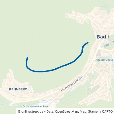 Alter Bernsteinweg Bad Herrenalb 