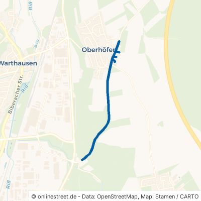 Römerweg 88447 Warthausen Oberhöfen Oberhöfen