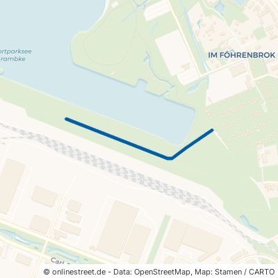 Der Schlekenweg Bremen Burg-Grambke 