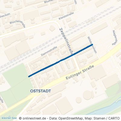Oranierstraße Pforzheim Oststadt 