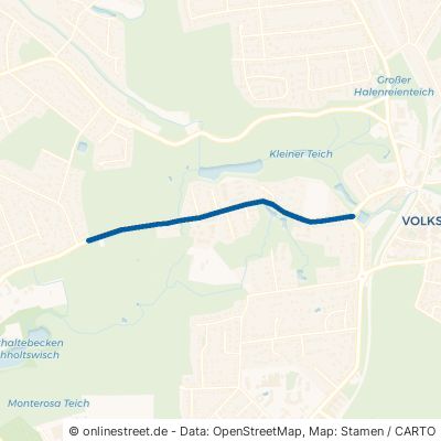 Saseler Weg Hamburg Volksdorf 