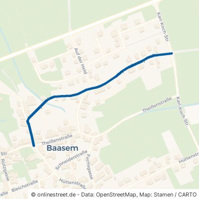 Leystraße Dahlem Baasem 