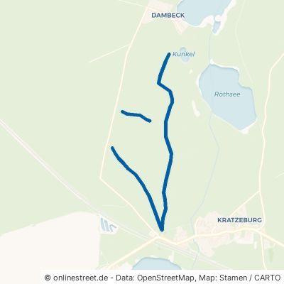 Spuren-Weg Kratzeburg 