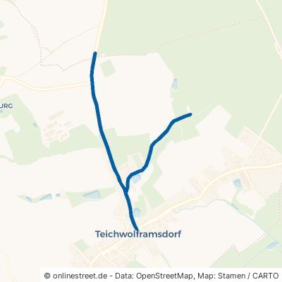 Ronneburger Straße Mohlsdorf-Teichwolframsdorf Teichwolframsdorf 