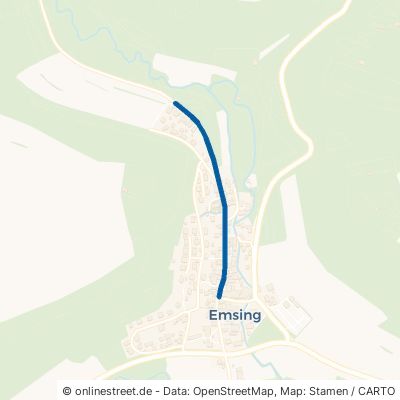 Morsbacher Straße Titting Emsing 