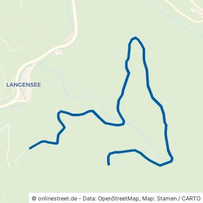 Mittlerer Scheuerlewaldweg Kleines Wiesental Tegernau 