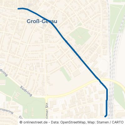Darmstädter Straße Groß-Gerau 