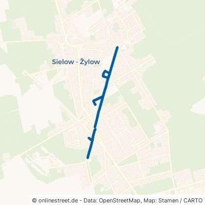Ströbitzer Straße Cottbus Sielow 