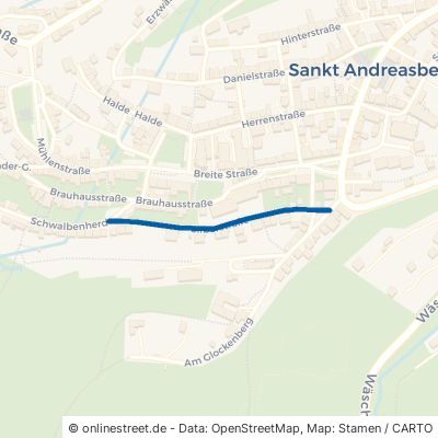 Silberstraße Braunlage Sankt Andreasberg 