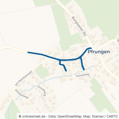 Illmenseer Straße Wilhelmsdorf Pfrungen 