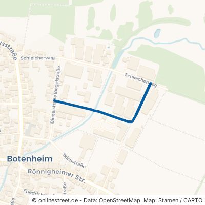 Wiesenbachstraße Brackenheim Botenheim 