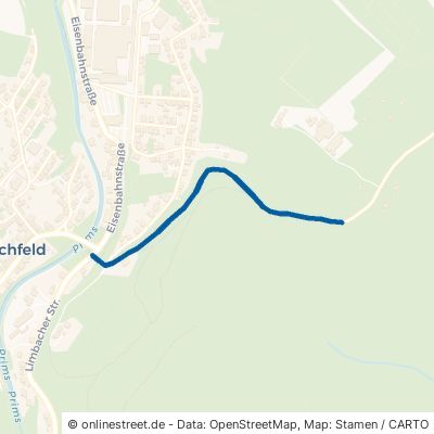 Vogelsbüscher Weg Wadern Büschfeld 