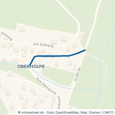Rolshagener Weg Morsbach Oberholpe 