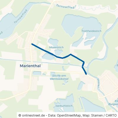 Wiesenweg 16792 Zehdenick Marienthal 