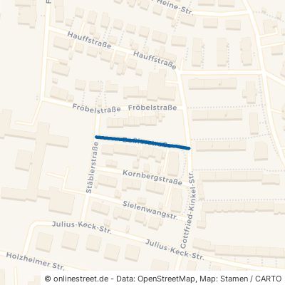 Boßlerstraße Göppingen Stadtgebiet 