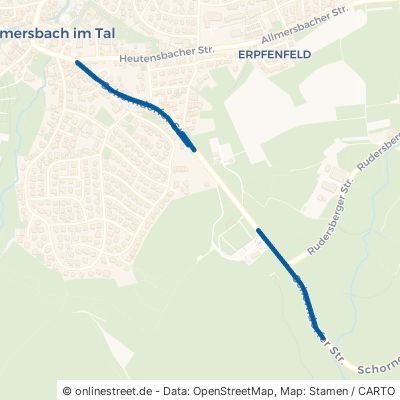 Schorndorfer Straße Allmersbach im Tal Allmersbach 