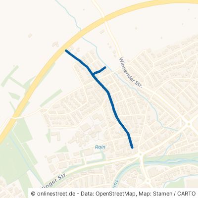 Schornbacher Weg Schorndorf 