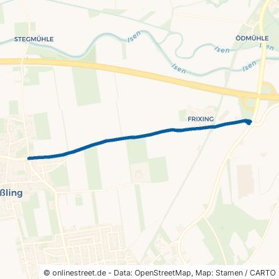 Frixinger Straße Erharting Frixing 