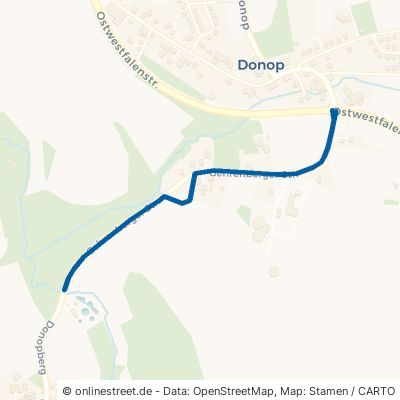 Gehrenberger Straße Blomberg Donop 