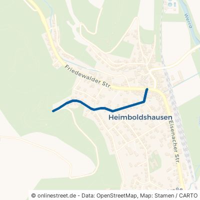 Neuer Weg Philippsthal Heimboldshausen 