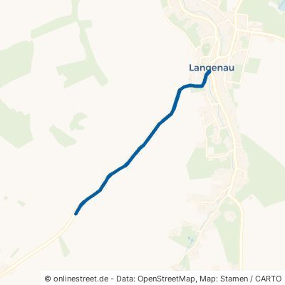 Kleinhartmannsdorfer Straße Brand-Erbisdorf Langenau 