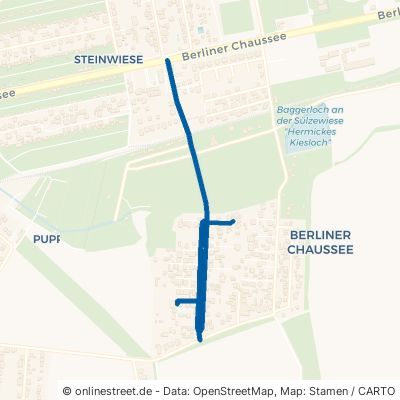 Hohefeld-Privatweg Magdeburg Berliner Chaussee 
