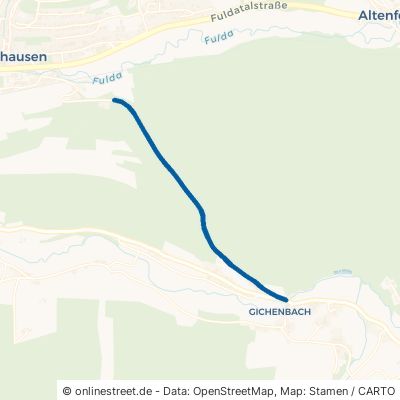 Petersweg Gersfeld Gichenbach 
