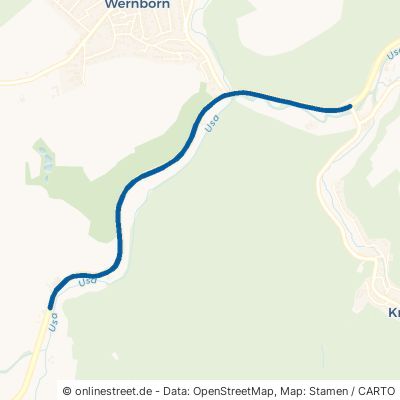 Nauheimer Landstraße Usingen Wernborn 